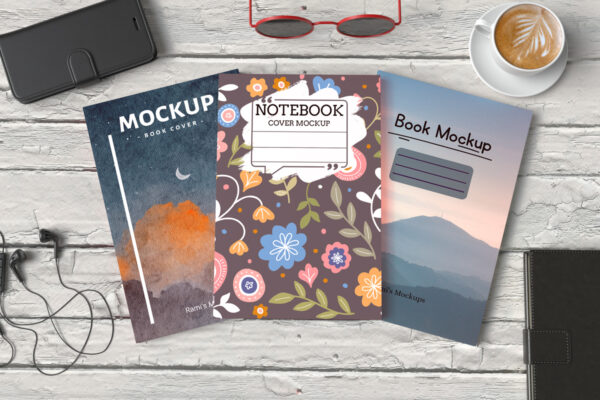 Kdp Books Cover Mockup | Premade Kdp A+ Content mockup