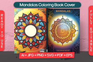 Mandalas Coloring Book Cover