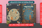 Labyrinth Kids Activities Book Cover - Rami's Design