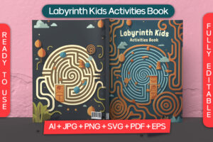 Labyrinth Kids Activities Book Cover