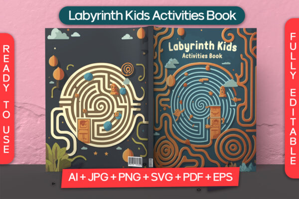 Labyrinth Kids Activities Book Cover