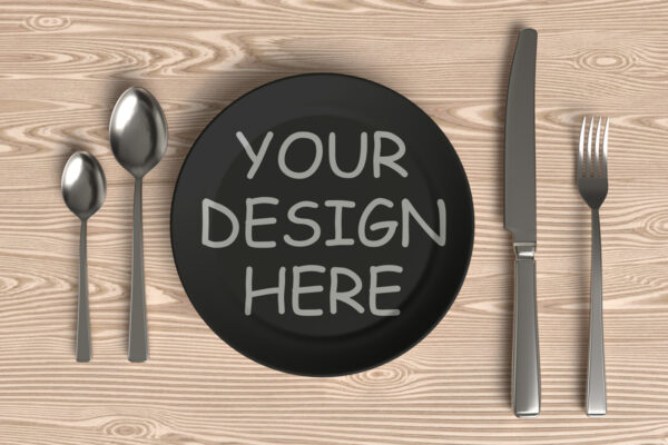 Plate mockup