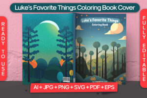 Luke’s Favorite Things Coloring Book 1
