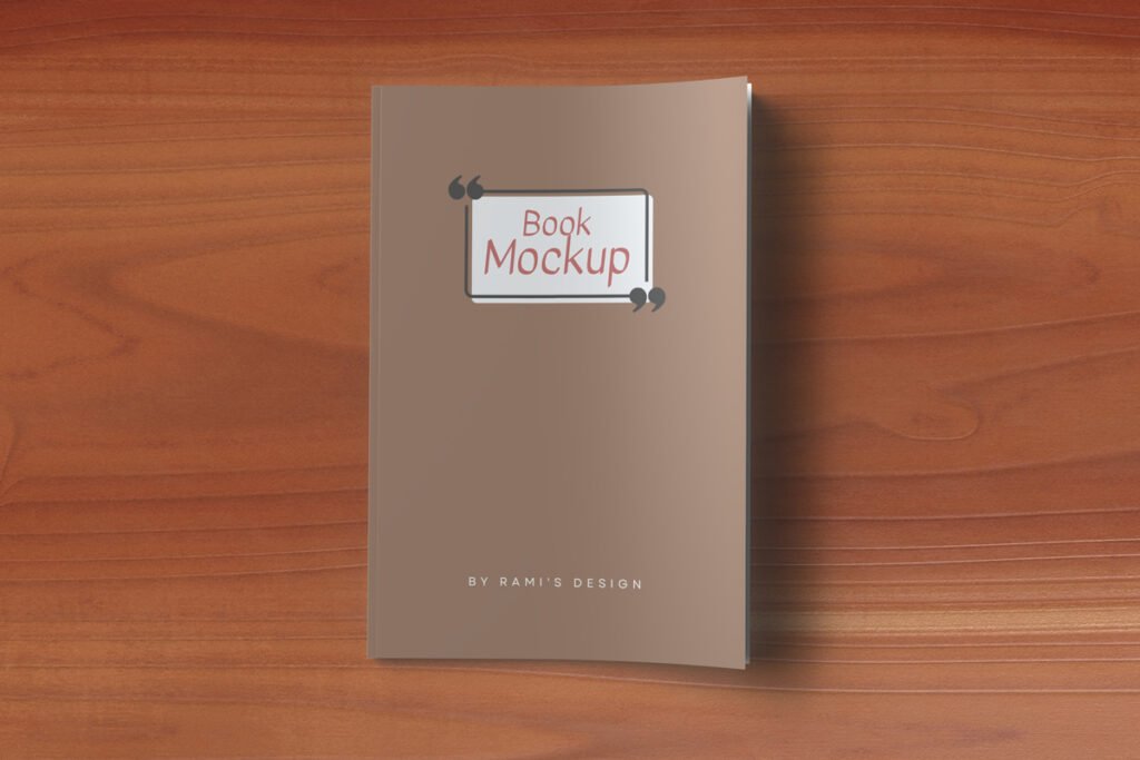 6 X 9 Inch Book Cover Mockup - Rami's Design