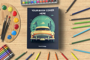 Coloring Book Cover Mockup Showcase