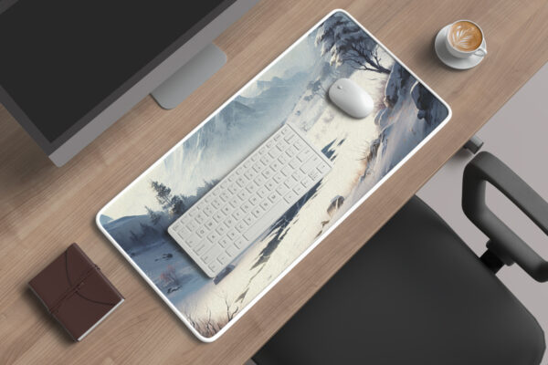 Desk Mat Mockup Fully Editable