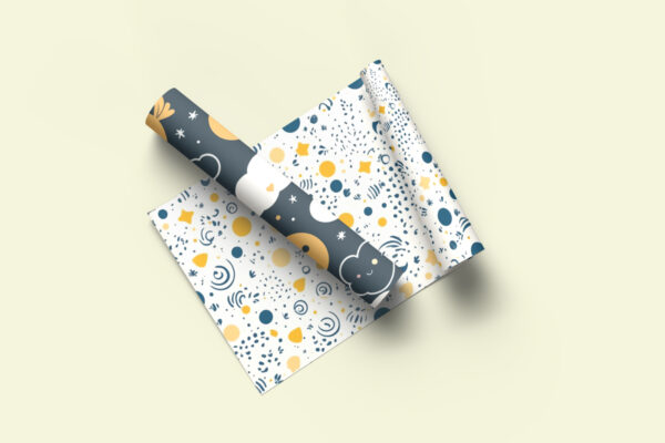 Wrapping Paper Mockup for Branding