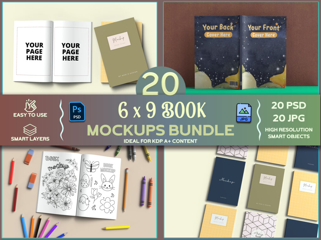 book mockup bundle